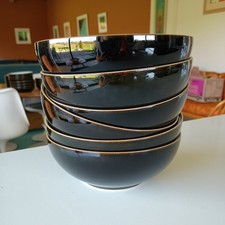 6 x Denby Everyday Black