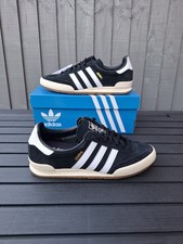 Adidas Originals Jeans Black White Gum Trainers Men's Size 7.5 (UK) RRP £90