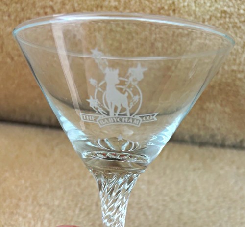 Babycham glass cocktail - cocktail,