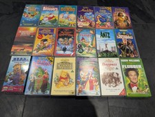 18 x Disney VHS Videos Job Lot