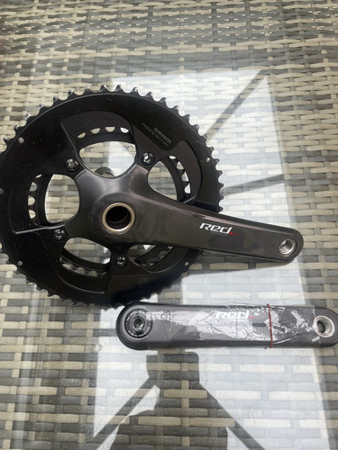 Sram red carbon crank - sram,
