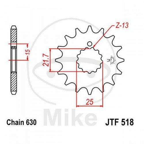 Sprocket z13 630 - sprocket,