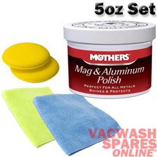 MOTHERS MAG AND ALUMINUM POLISH 5oz (05100) ALLOY METAL POLISH - WHEELS ETC..