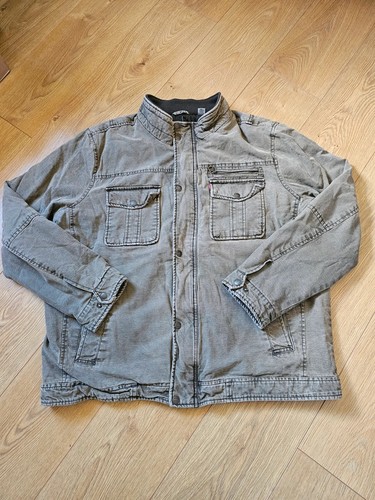 Levi olive green quilted - levi's,