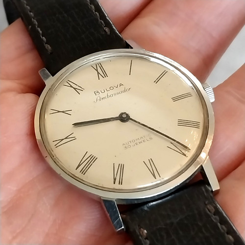 Vintage bulova ambassador 1969 - ambassador,