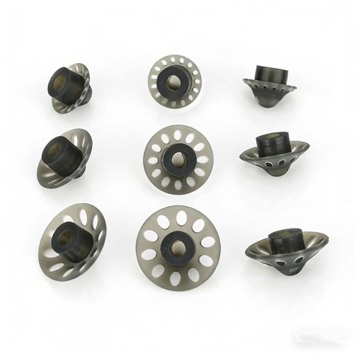 10pcs open black - black, ear