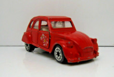 CORGI CITROEN 2CV 6 GREAT BRITAIN RED OPENING DOORS 1:64 87