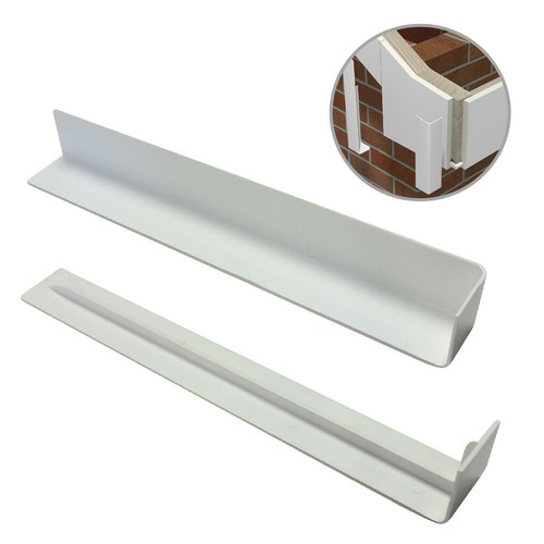 White upvc plastic fascia - white,