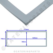 MONDIAL ELITE GREY/WHITE DOOR GASKET RUBBER SEAL KIC N 60 FRIDGE FREEZER R404A