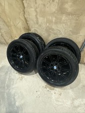 ‼️Genuine Bmw MV2 wheels Refurbished In High Gloss Black 5x120 18” NEW CAPS!‼️