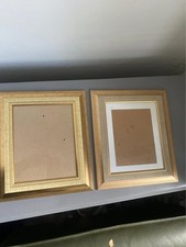 Vintage Gold Photo Frames Set