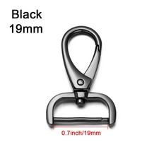 Detachable Snap Hook Trigger Clips Pet Leash Hooks Leather Strap Buckles