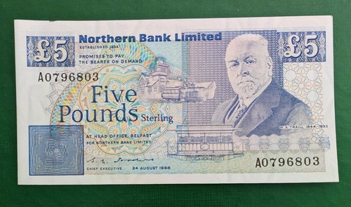 Rare 1988 northern bank - 1988,