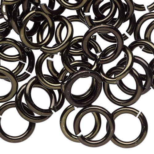 Jump ring black 100 - jump, anodized