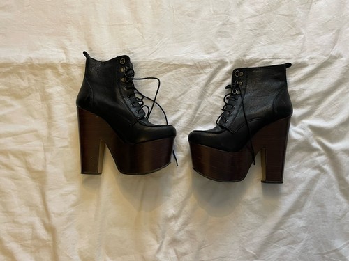 Topshop vintage platform boots