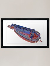 Multicolored Hurdy-Gurdy red