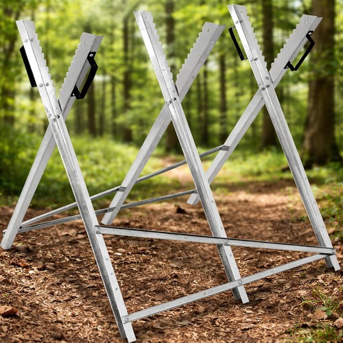 Folding chainsaw saw horse log - chainsaw,