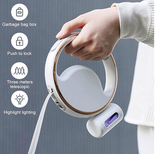 Retractable dog lead lock led - dog, lock,