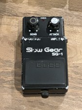 Vintage Boss Slow Gear SG-1 Guitar Effects Pedal Made In Japan - Black Label