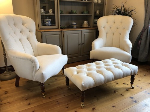 Pair bampton chairs and - bampton,