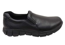 Scholl Orthaheel John Comfortable Supportive Leather Shoes Mens - WorkWearZone