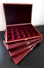 Wooden Coin Tray Cabinet Case