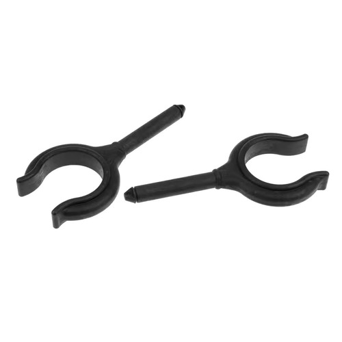Pair black oar lock side - 1,