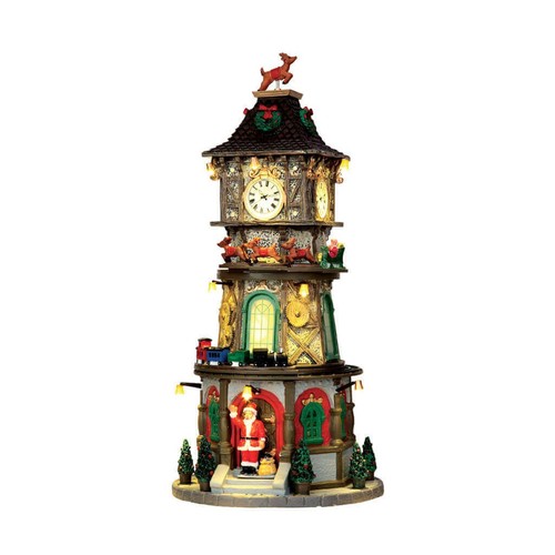 Lemax 45735 christmas clock - lemax,
