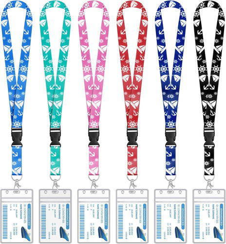 Pack cruise lanyard for ship - 6,