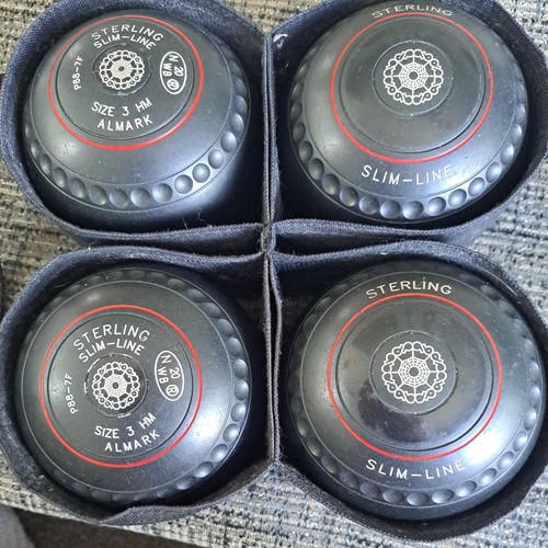 Almark sterling slimline bowls - sterling,