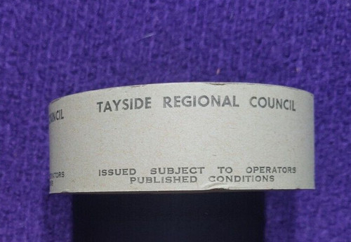 Tayside regional council - tayside,