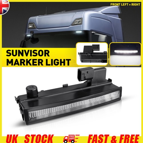 White led sun visor - led,