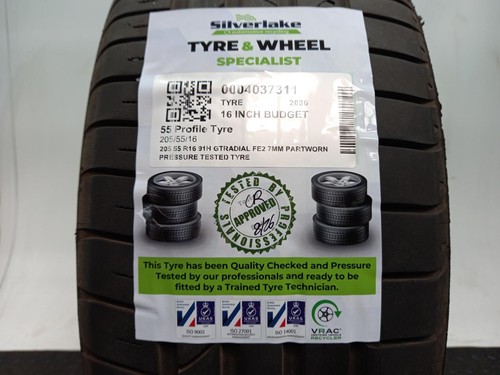 205 r16 91h gtradial - 91h,