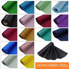 29cm Wide Satin Fabric Roll