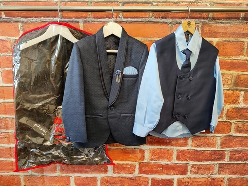 Bundle syclone navy 3pc suit - syclone,