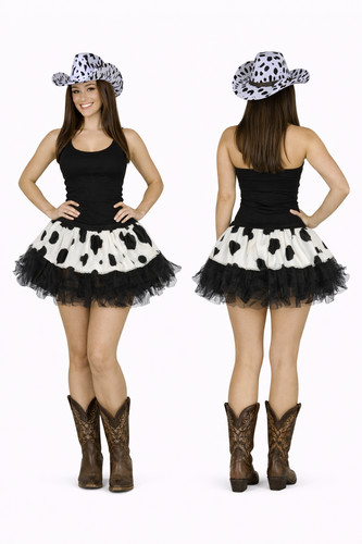 Adults cowgirl tutu skirt - cowgirl, &