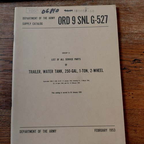 Original 1953 army - 1953, us