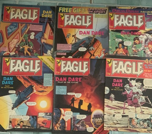 Eagle dan dare bundle 18pcs - eagle,