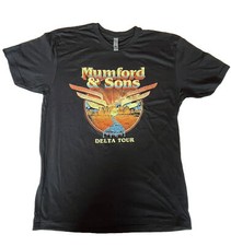 Never Worn - Mumford & Sons Delta Tour T Shirt In Xtra Large - Genuine Official