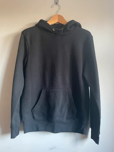 Men black primark hoodie - black,