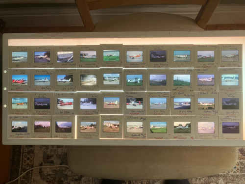 Aircraft 35mm slides light - slides,