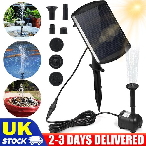Solar panel powered water - solar,