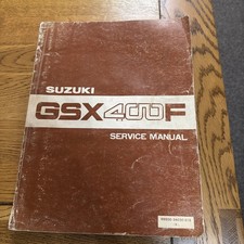Suzuki GSX400F Service Manual