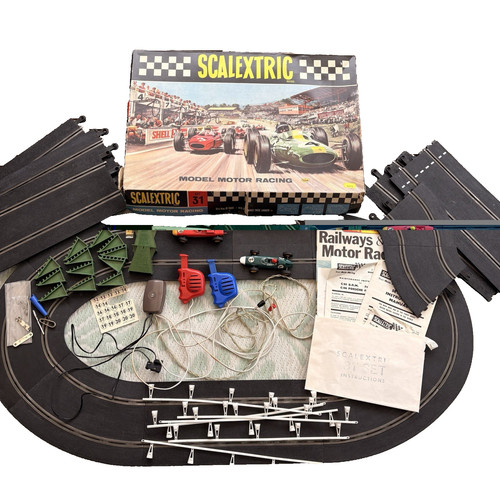 Scalextric set vintage - set,