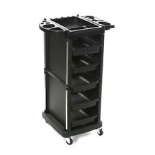 Dune Hairdressing Trolley Hair Salon Colouring Colour Maintenance Cart Black