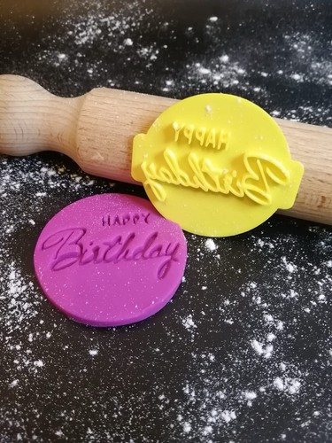 Happy birthday embosser - embosser, stamp