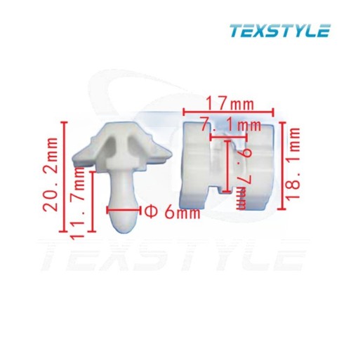 Texstyle moulding clips - x,