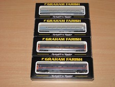 4 X Graham Farish Bachmann N Gauge Coach Tgs Tso Tf Passenger Car IN Top
