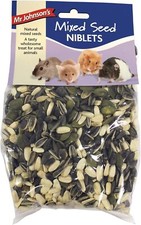 Mr Johnsons Mixed Seed Niblets Small Animal Treats 160g x 6Pk