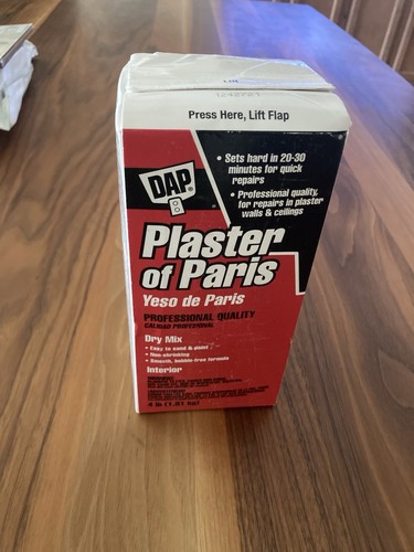 Plaster paris lbs - 4, white